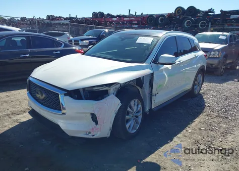 2019 Infiniti Qx50 Essential z USA, uszkodzony, nr VIN 3PCAJ5M12KF138418